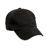 Otto Cap Deluxe Garment Washed Cotton Twill Low Profile Pro Style Caps Black