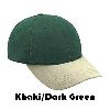 Otto Cap Deluxe Garment Washed Cotton Twill Low Profile Pro Style Two Tone Color Caps 