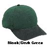 Otto Cap Deluxe Garment Washed Cotton Twill Low Profile Pro Style Two Tone Color Caps 