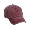 Otto Cap Superior Washed Pigment Dyed Cotton Twill Low Profile Pro Style Caps Maroon