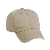 Otto Cap Superior Washed Pigment Dyed Cotton Twill Low Profile Pro Style Caps Khaki