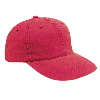 Otto Cap Washed Pigment Dyed Cotton Twill Low Profile Pro Style Caps Red