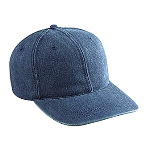 Washed Pigment Dyed Denim Low Profile Pro Style Cap
