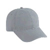 Otto Cap Stone Washed Cotton Twill Low Profile Pro Style Caps Gray