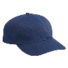 Otto Cap Washed Bull Denim Low Profile Pro Style Caps Navy