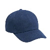 Otto Cap Brushed Bull Denim Low Profile Pro Style Caps Navy