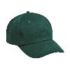 Otto Cap Brushed Bull Denim Low Profile Pro Style Caps Dark Green