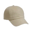 Otto Cap Brushed Bull Denim Low Profile Pro Style Caps Khaki