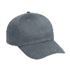 Otto Cap Brushed Cotton Twill Low Profile Pro Style Caps Charcoal Gray