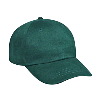 Otto Cap Brushed Cotton Twill Low Profile Pro Style Caps Dark Green