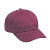 Otto Cap Brushed Cotton Twill Low Profile Pro Style Caps Maroon