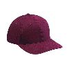 Otto Cap Brushed Cotton Twill Low Profile Pro Style Caps Maroon