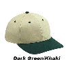 Otto Cap Brushed Cotton Twill Low Profile Pro Style Two Tone Color Caps 