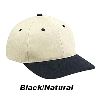 Otto Cap Brushed Cotton Twill Low Profile Pro Style Two Tone Color Caps 
