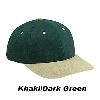Otto Cap Brushed Cotton Twill Low Profile Pro Style Two Tone Color Caps 