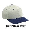 Otto Cap Brushed Cotton Twill Low Profile Pro Style Two Tone Color Caps 