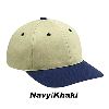 Otto Cap Brushed Cotton Twill Low Profile Pro Style Two Tone Color Caps 