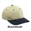 Otto Cap Brushed Cotton Twill Low Profile Pro Style Two Tone Color Caps 