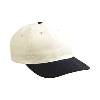 Otto Cap Natural Cotton Twill Low Profile Pro Style Two Tone Color Caps Black/Natural
