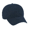 Otto Cap Micro Fleece Polyester Low Profile Pro Style Caps Navy