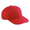 Otto Cap Brushed Cotton Twill Soft Visor Low Profile Pro Style Caps Red