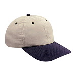 Brushed Cotton Twill Soft Visor Low Profile Pro Style Two Tone Color Caps