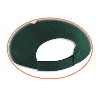 Otto Cap Brushed Cotton Twill Sandwich Visor Low Profile Pro Style Caps White/Navy