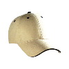Otto Cap Brushed Cotton Canvas Sandwich Visor Low Profile Pro Style Caps Khaki/Navy