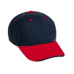 Polyester Pro Mesh Sandwich Visor Low Profile Pro Style Two Tone Color Caps