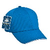Otto Cap Polyester Q-Max Cool Mesh Sandwich Visor Low Profile Pro Style Caps Royal/White