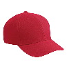 Otto Cap Wool Blend Low Profile Pro Style Caps Red