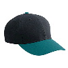 Otto Cap Wool Blend Low Profile Pro Style Two Tone Color Caps Jade/Black
