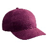 Otto Cap Brushed Bull Denim Low Profile Pro Style Caps Maroon