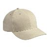 Otto Cap Brushed Bull Denim Low Profile Pro Style Caps Khaki