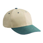 Brushed Bull Denim Low Profile Pro Style Two Tone Color Caps