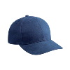 Otto Cap Brushed Bull Denim Low Profile Pro Style Caps Navy