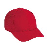 Otto Cap Superior Brushed Cotton Twill Low Profile Pro Style Caps Red