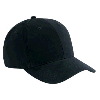 Otto Cap Brushed Cotton Twill Low Profile Pro Style Caps Black