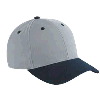 Otto Cap Brushed Cotton Twill Low Profile Pro Style Two Tone Color Caps Navy/Gray