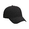 Otto Cap Brushed Cotton Canvas Low Profile Pro Style Caps Black