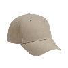Otto Cap Brushed Cotton Canvas Low Profile Pro Style Caps Khaki