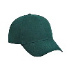 Otto Cap Brushed Cotton Canvas Low Profile Pro Style Caps Dark Green