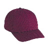Otto Cap Polyester Pro Mesh Gray Undervisor Low Profile Pro Style Caps Maroon