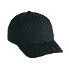 Otto Cap Polyester Pro Mesh Gray Undervisor Low Profile Pro Style Caps Black