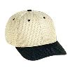 Otto Cap Polyester Pro Mesh Gray Undervisor Low Profile Pro Style Two Tone Color Caps Black/Khaki