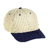 Otto Cap Polyester Pro Mesh Gray Undervisor Low Profile Pro Style Two Tone Color Caps Navy/Khaki