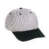 Otto Cap Polyester Pro Mesh Gray Undervisor Low Profile Pro Style Two Tone Color Caps Black/Gray