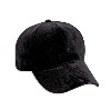 Otto Cap Polyester Microfiber Suede Low Profile Pro Style Caps Black