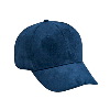 Otto Cap Polyester Microfiber Suede Low Profile Pro Style Caps Navy