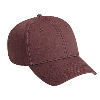 Otto Cap Superior Cotton Twill Low Profile Pro Style Caps Brown